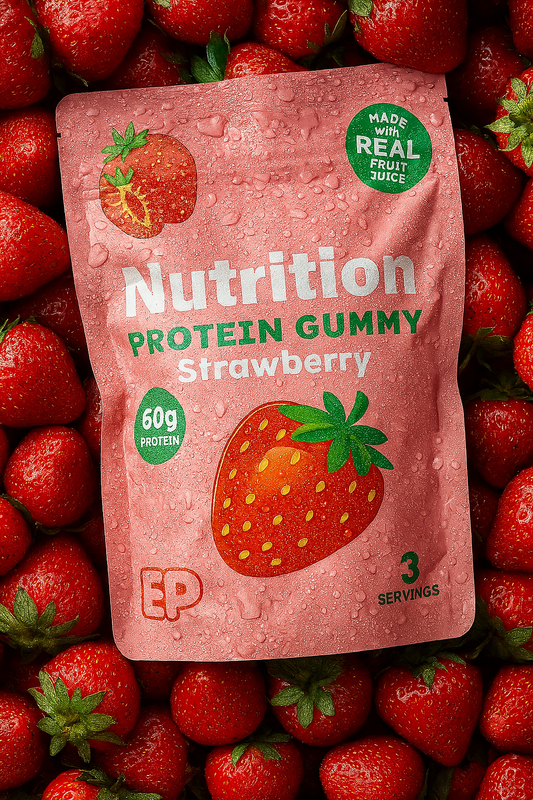 EP STRAWBERRY PROTEIN GUMMIES 60G