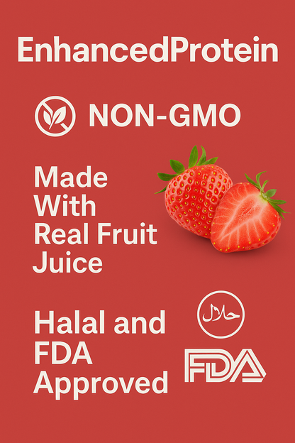 EP STRAWBERRY PROTEIN GUMMIES 60G