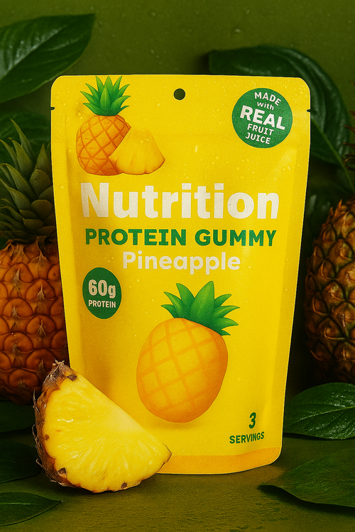 EP PINEAPPLE PROTEIN GUMMIES 60G