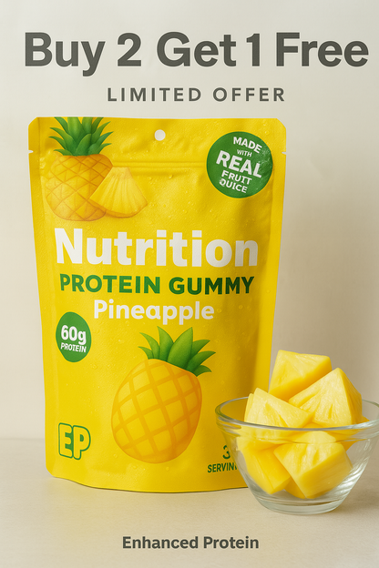 EP PINEAPPLE PROTEIN GUMMIES 60G
